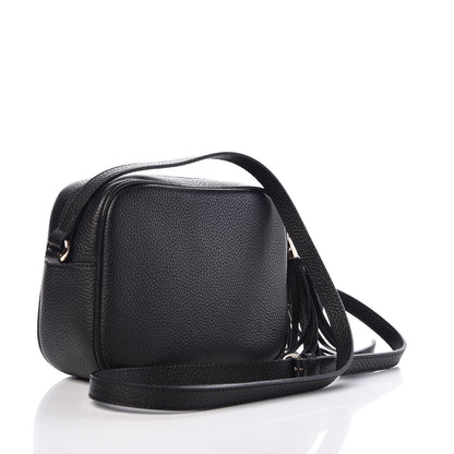 Gucci Pebbled Calfskin Small Soho Disco Bag Black 3 of 8