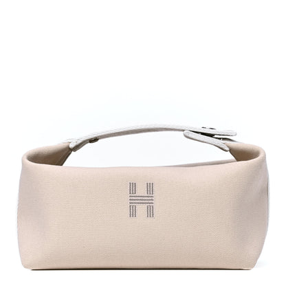 Hermes Canvas Small Bride-A-Brac Pouch Natural 1 of 4