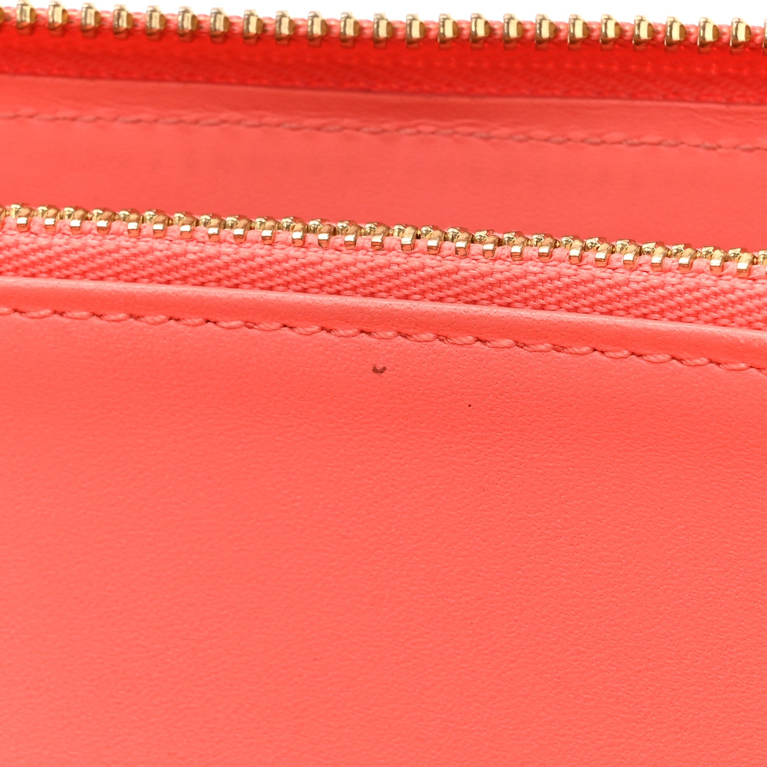 Louis Vuitton Patent Sweet Monogram Zippy Wallet Corail 8 of 13