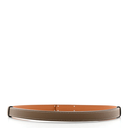 Hermes Epsom Kelly Belt Etoupe 2 of 4