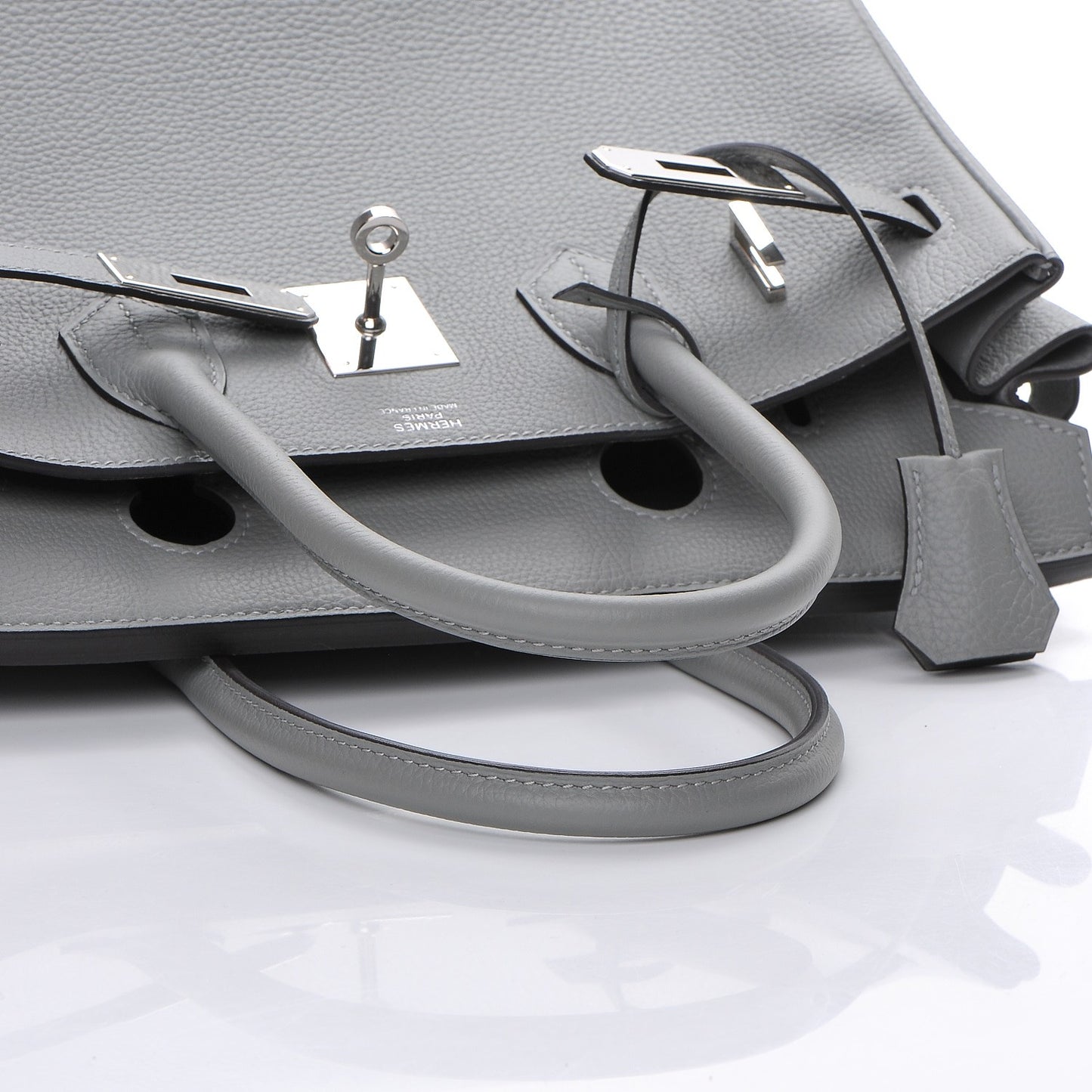 Togo Birkin 30 Gris Mouette