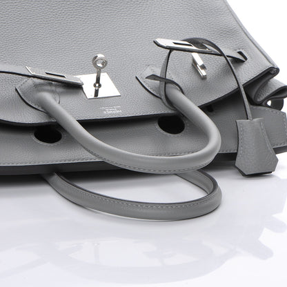 Hermes Togo Birkin 30 Gris Mouette 23 of 26