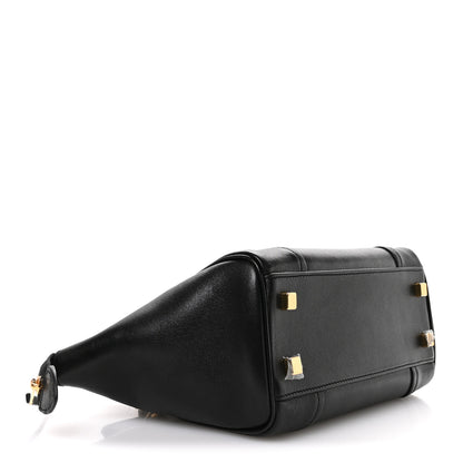 Celine Supple Shiny Lambskin Little New Luggage Black 4 of 10