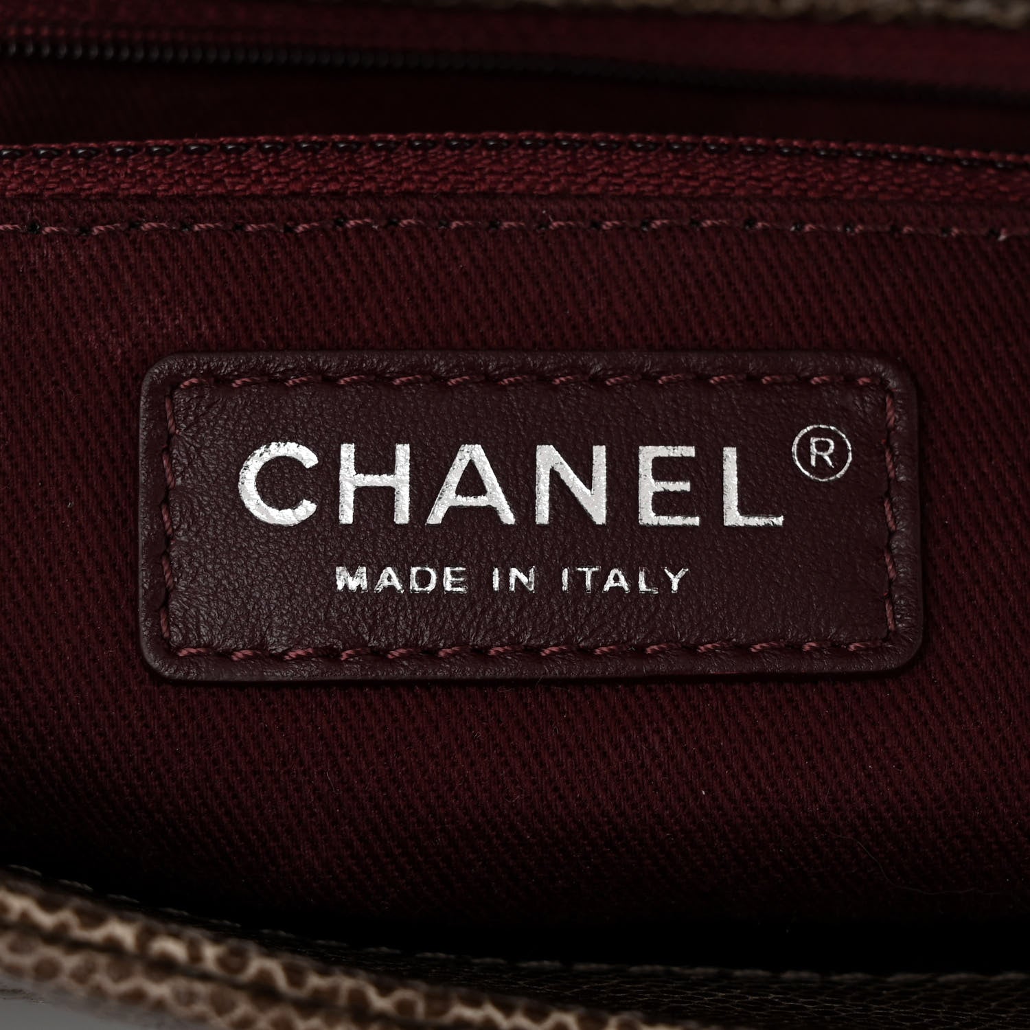 Chanel Crumpled Grained Calfskin Jumbo CC Crave Flap Beige 6 of 11