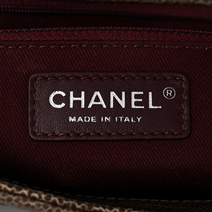 Chanel Crumpled Grained Calfskin Jumbo CC Crave Flap Beige 6 of 11