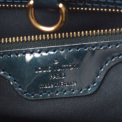 Louis Vuitton Vernis Wilshire PM Blue Nuit 6 of 10