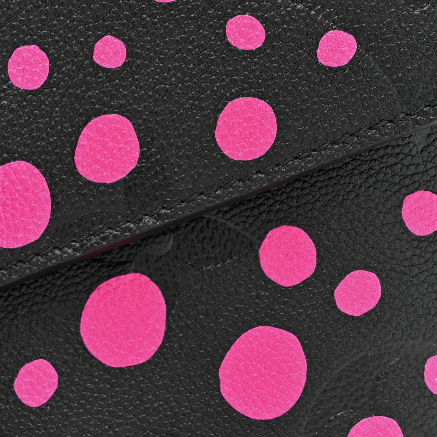 LV x YK Empreinte Monogram Giant Pochette Metis Black Fuchsia