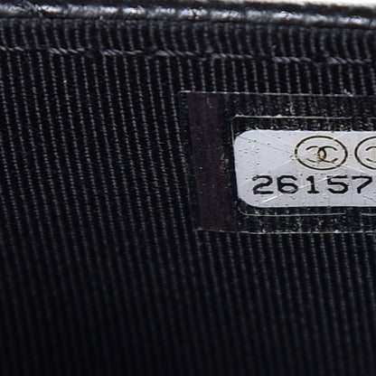 Chanel Caviar Quilted Flap Card Holder Black 8 of 8