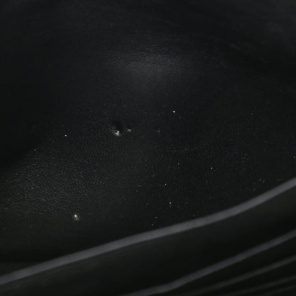 Hermes Shiny Alligator Constance Long Wallet Black 9 of 10