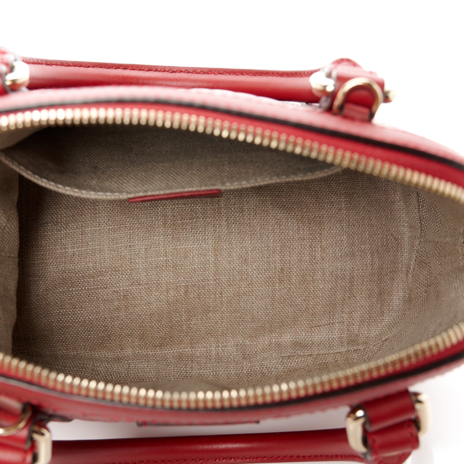 Gucci Soft Microguccissima Mini Dome Bag Rosso 5 of 11
