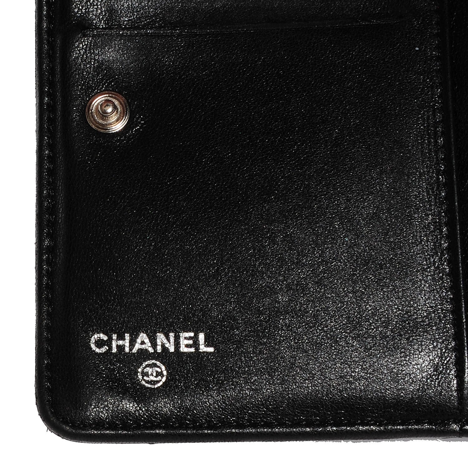 Chanel Lambskin Quilted Compact Wallet 6 of 8
