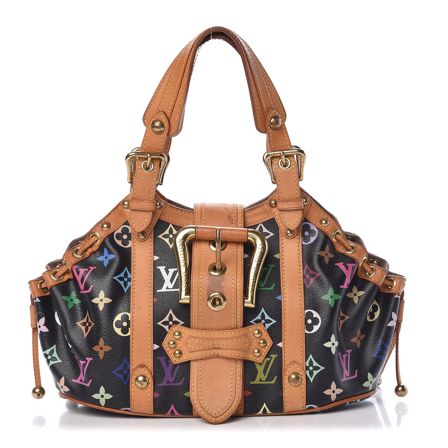 Louis Vuitton Monogram Multicolor Theda GM Black 1 of 16