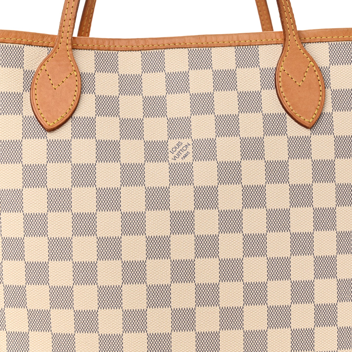 Damier Azur Neo Neverfull MM Rose Ballerine