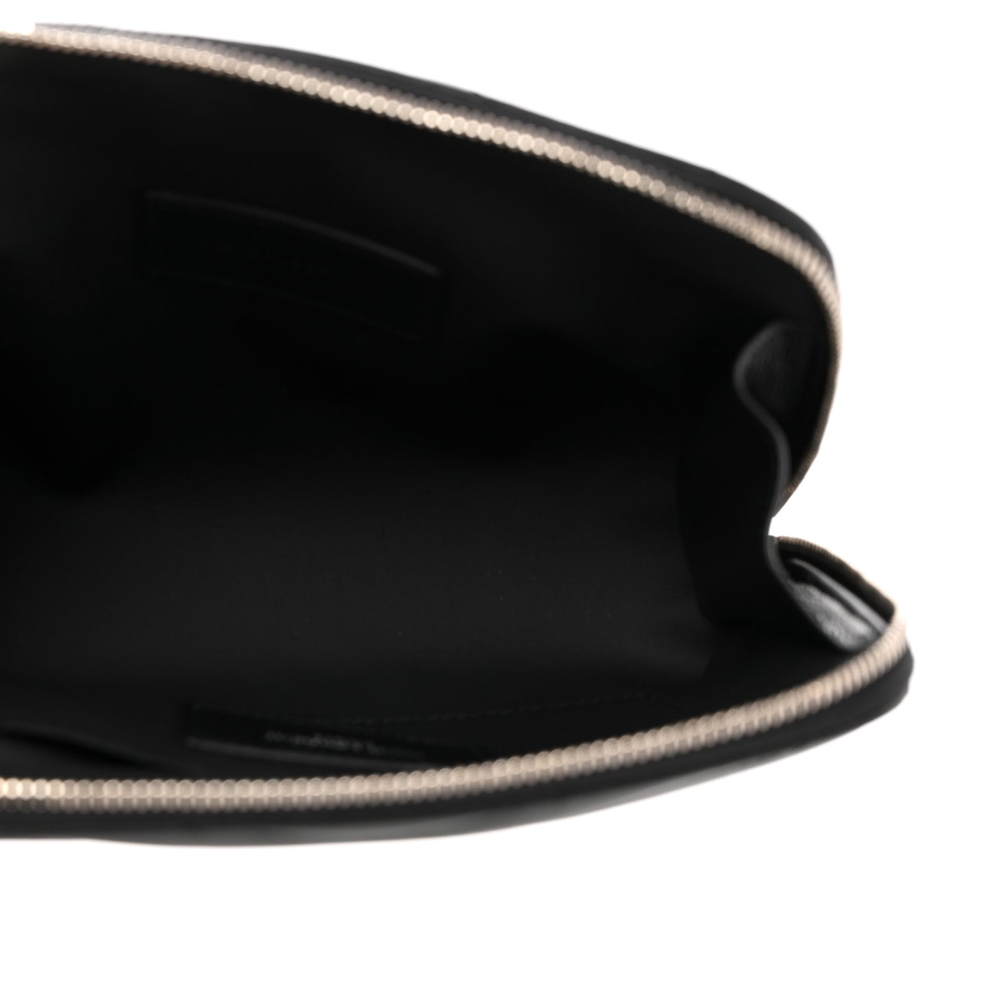 Lambskin Matelasse Cosmetic Case Black