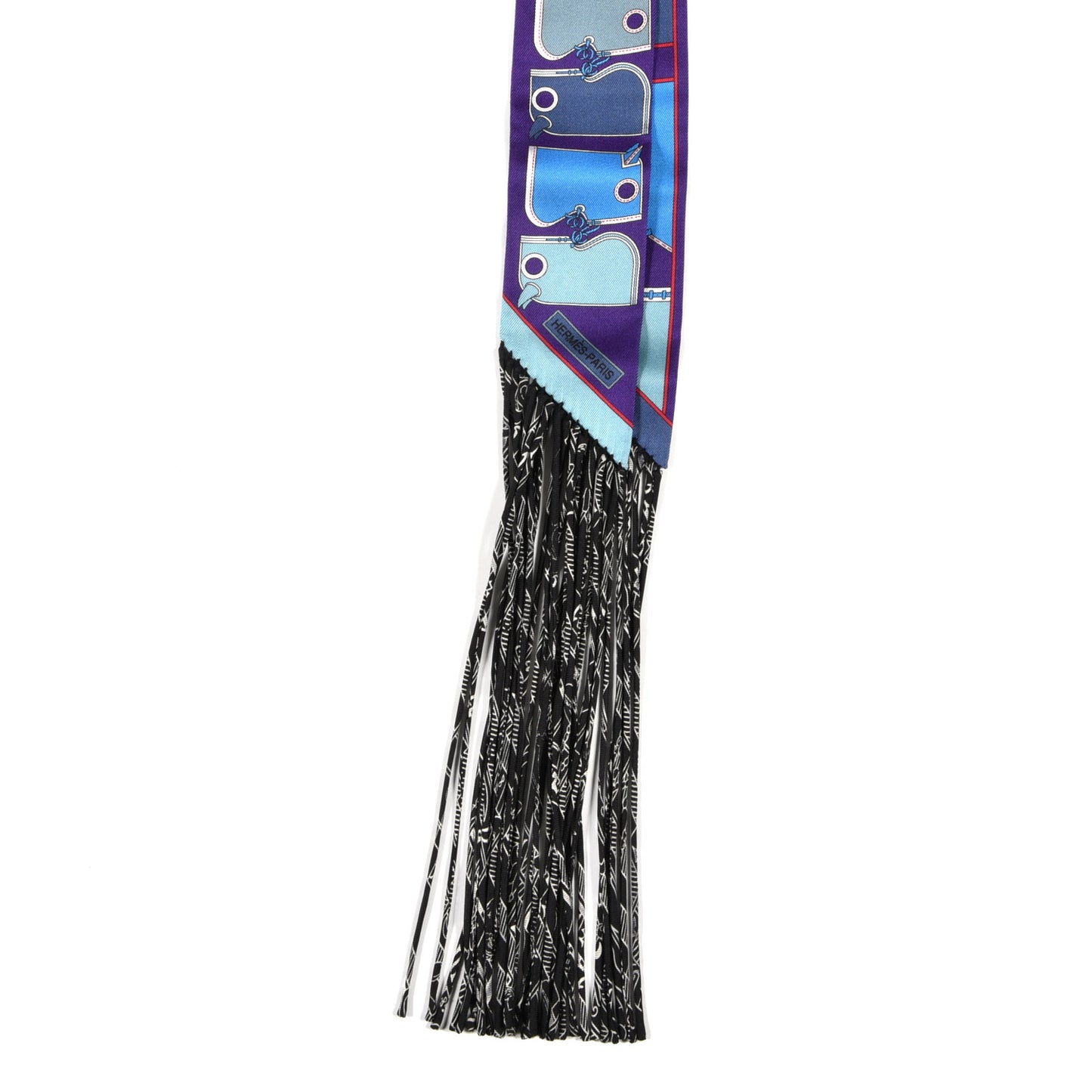 Silk Camails Fringed Twilly