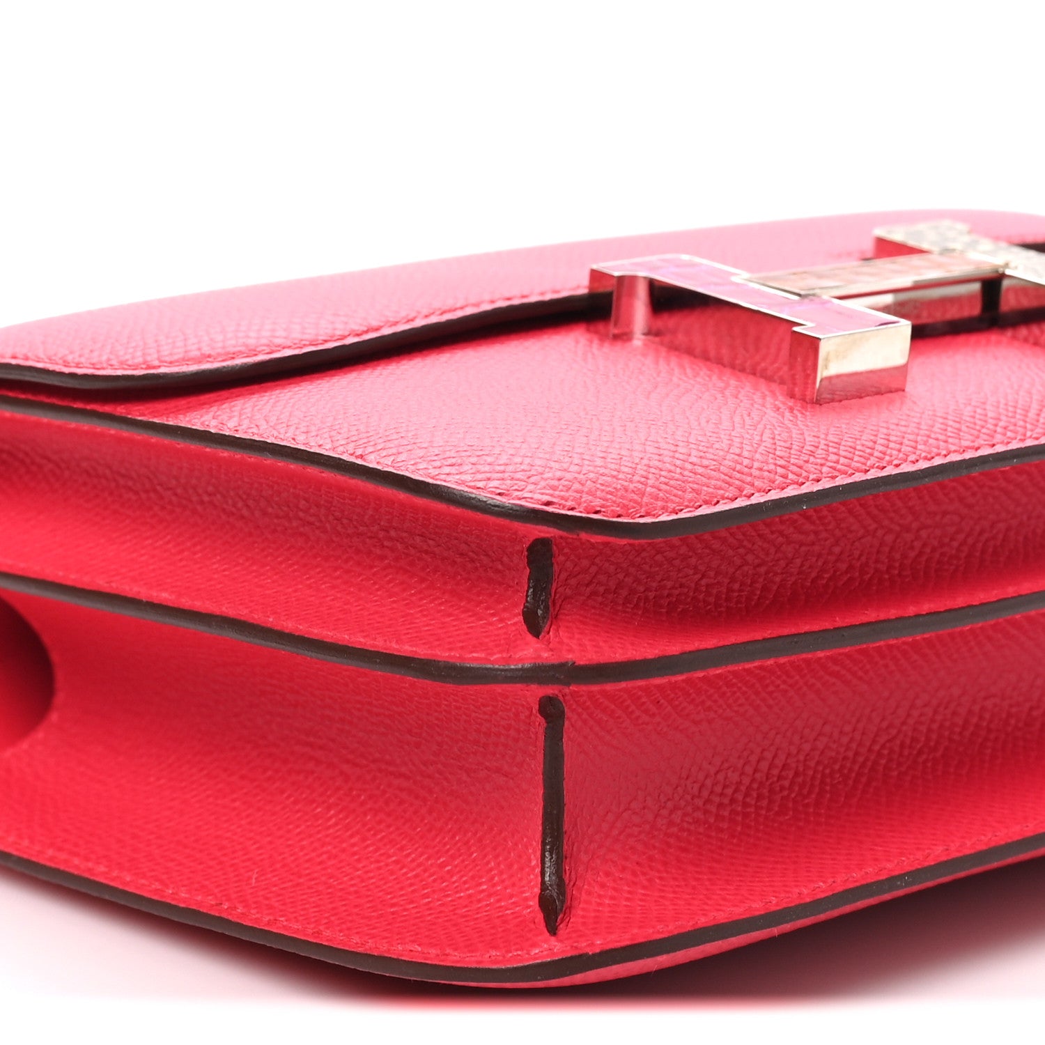 Hermes Epsom Shiny Alligator Lizard Constance 18 Rose Extreme Rose Poupre Etru Ombre 9 of 10