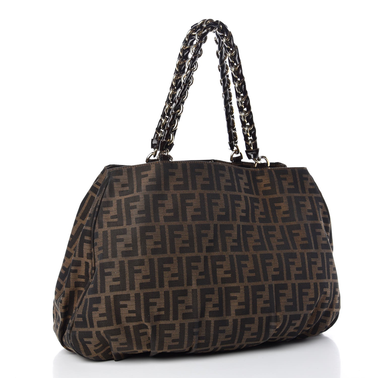 Fendi Zucca Mia Tote Tobacco 3 of 9