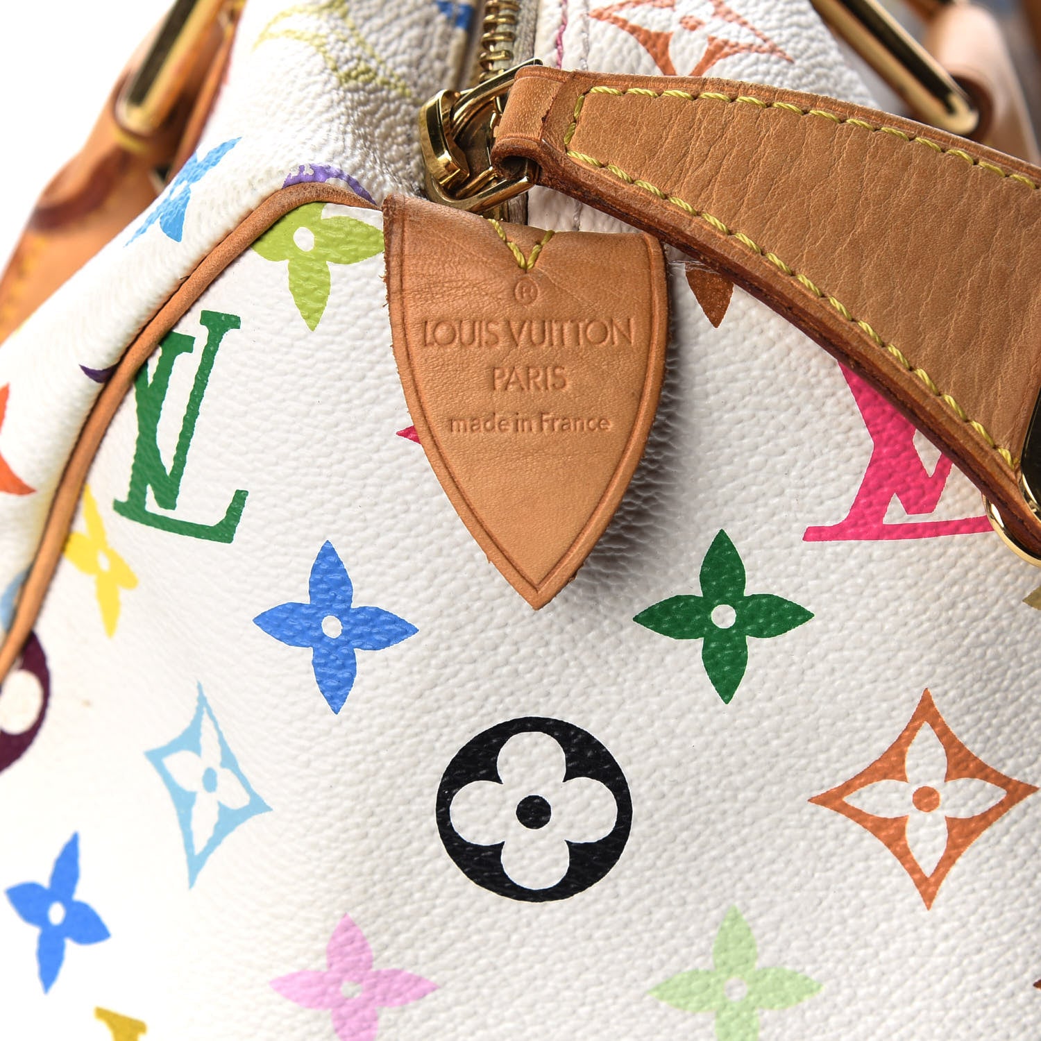Louis Vuitton Monogram Multicolor Speedy 30 White 8 of 18