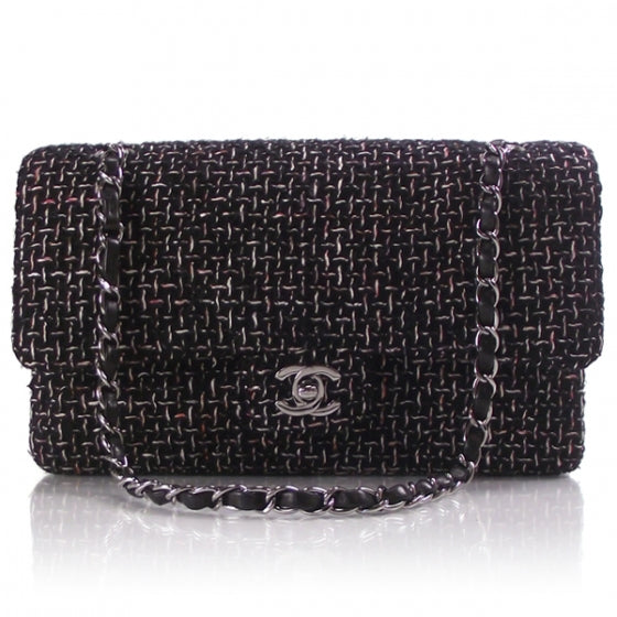 Chanel Tweed Jumbo Classic Flap 1 of 11
