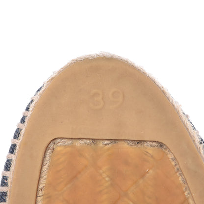 Chanel Toile CC Espadrilles 39 Red Black 6 of 12