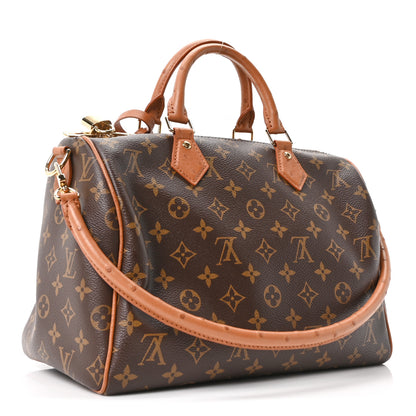 Louis Vuitton Monogram Speedy Soft 30 Boho 2 of 9