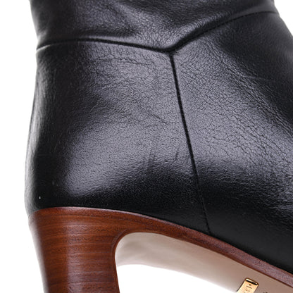 Gucci Calfskin Piuma Lux Energy High Boots 36 Black 13 of 20