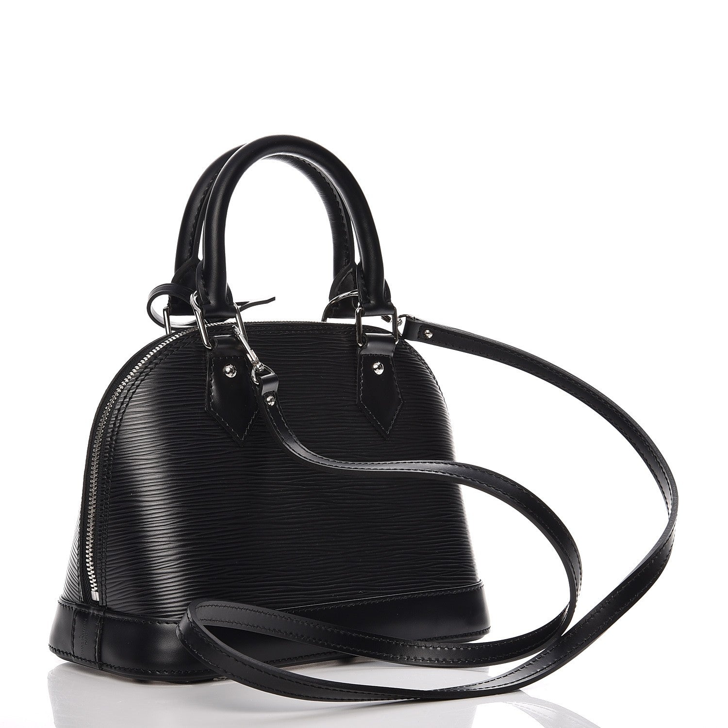 Louis Vuitton Epi Alma BB Black 4 of 9