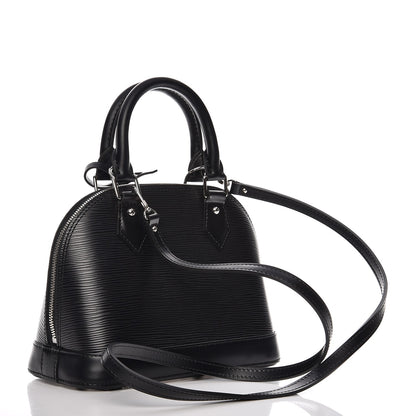 Louis Vuitton Epi Alma BB Black 4 of 9