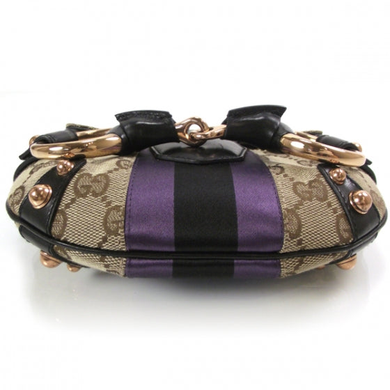 Monogram Small Horsebit Flap Bag