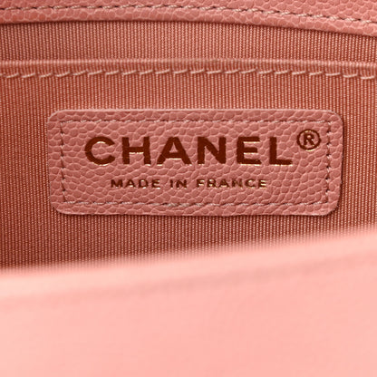 Chanel Caviar Quilted Medium Boy Flap Pink 6 of 9