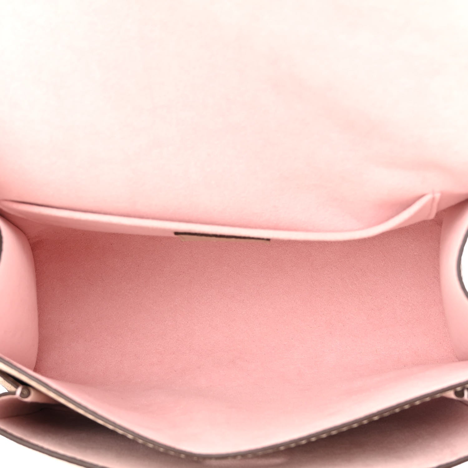 Louis Vuitton Soft Calfskin Mylockme Chain Bag BB Greige 5 of 9