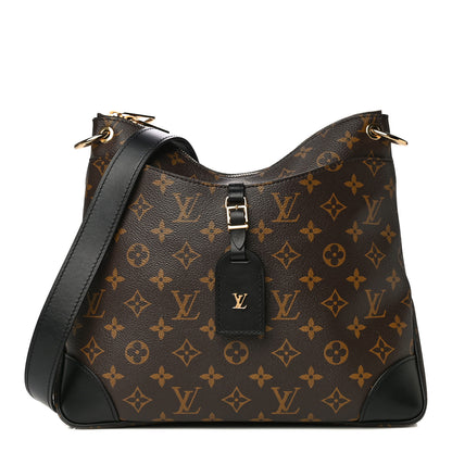 Louis Vuitton Monogram Odeon MM Black 1 of 9