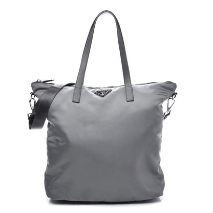 Prada Tessuto Nylon Saffiano Tote Ardesia 1 of 11