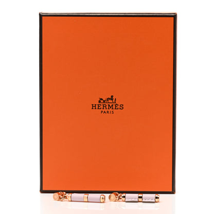 Hermes Swift PM Charniere Earrings Mauve Pale 6 of 6