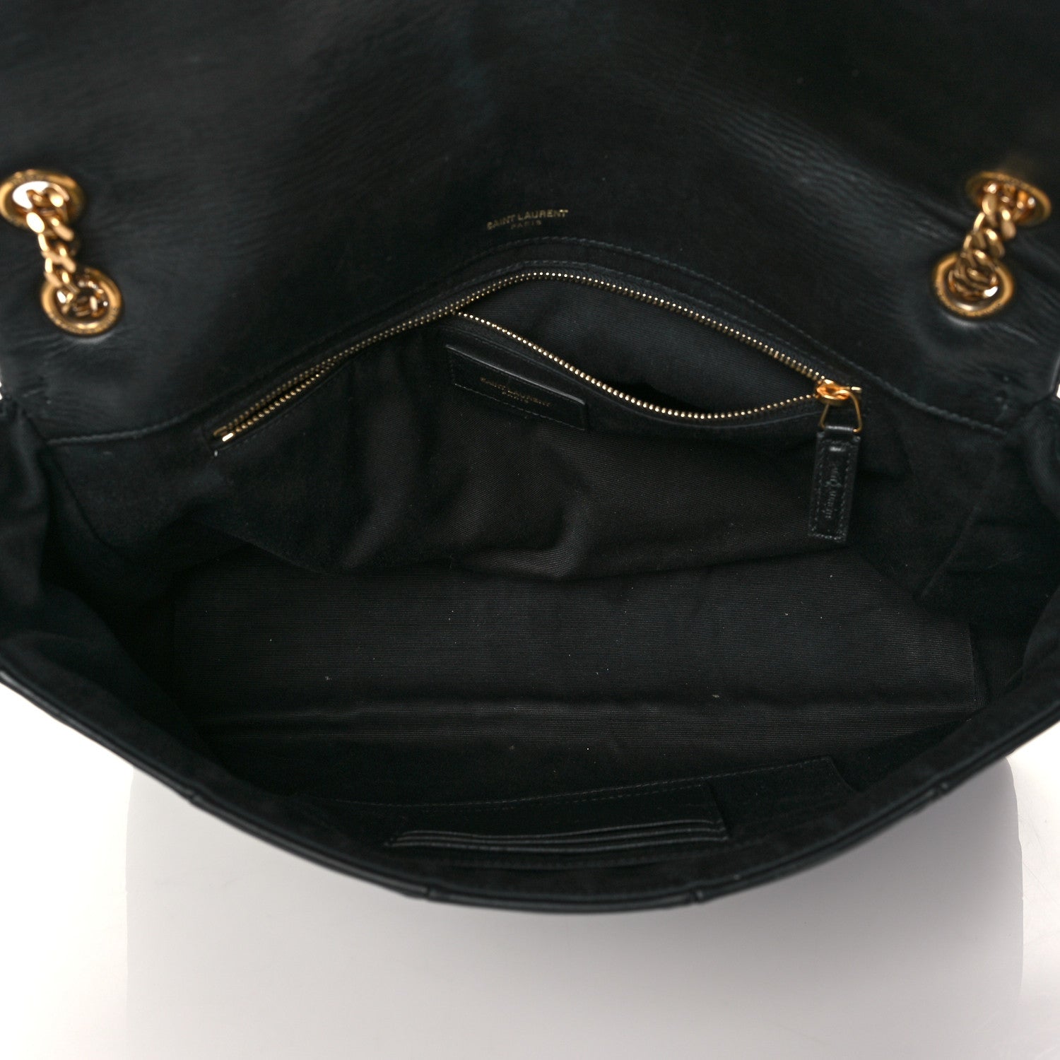 Saint Laurent Lambskin Patchwork Monogram Large Jamie Black 5 of 10