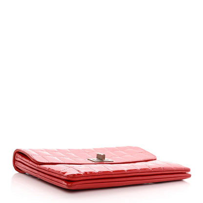 Chanel Patent Chocolate Bar Reissue Single Flap Red 4 of 14