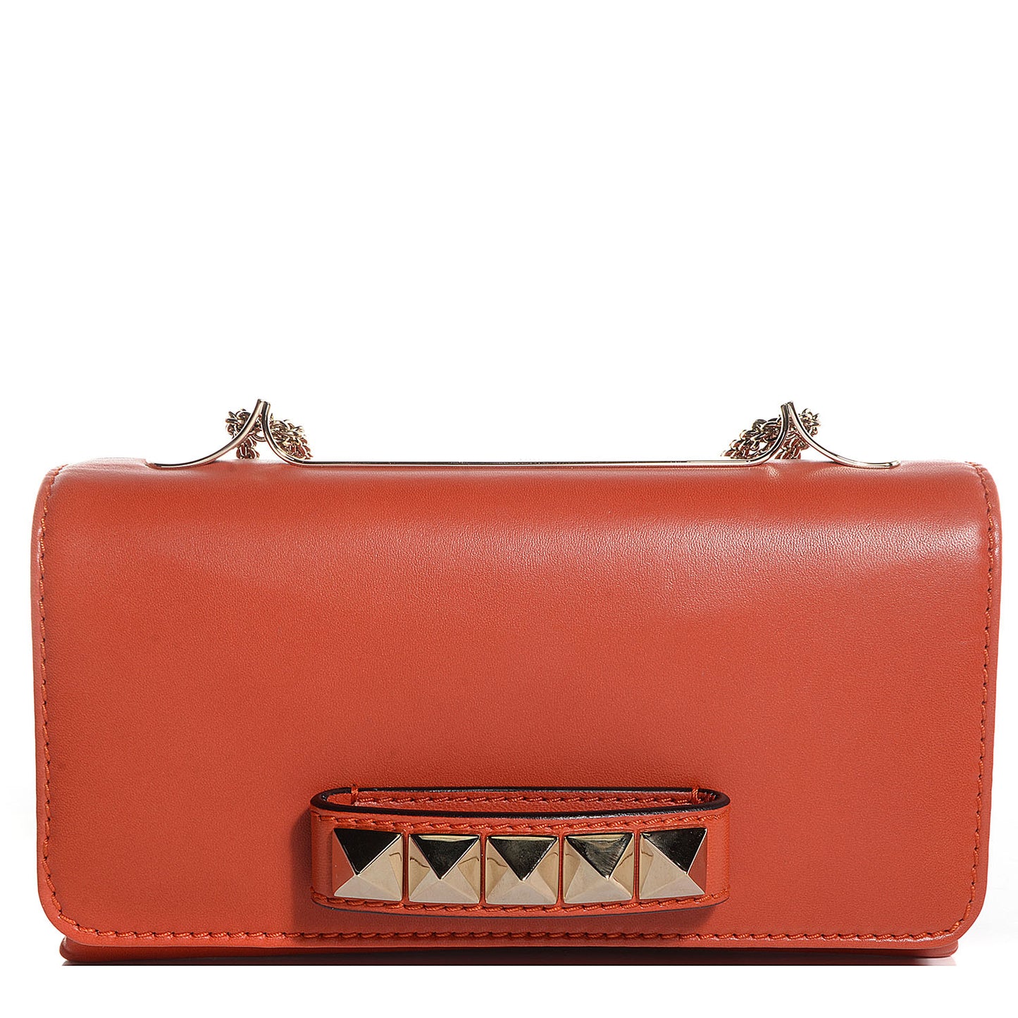 Vitello Va Va Voom Shoulder Bag Orange