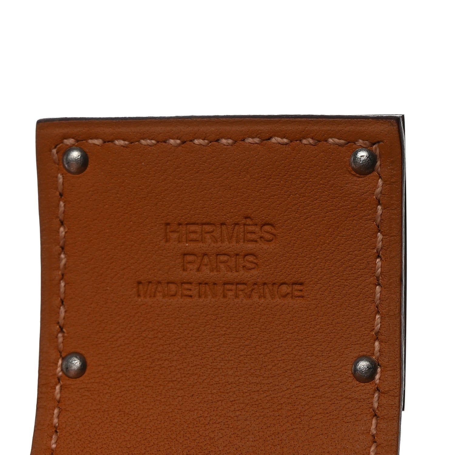 Hermes Epsom Kelly Dog Bracelet Etoupe 4 of 6
