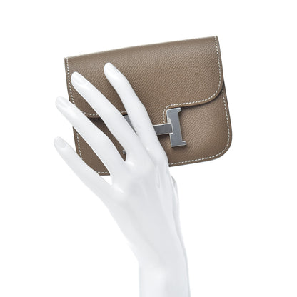 Hermes Epsom Constance Slim Wallet Etoupe 2 of 8