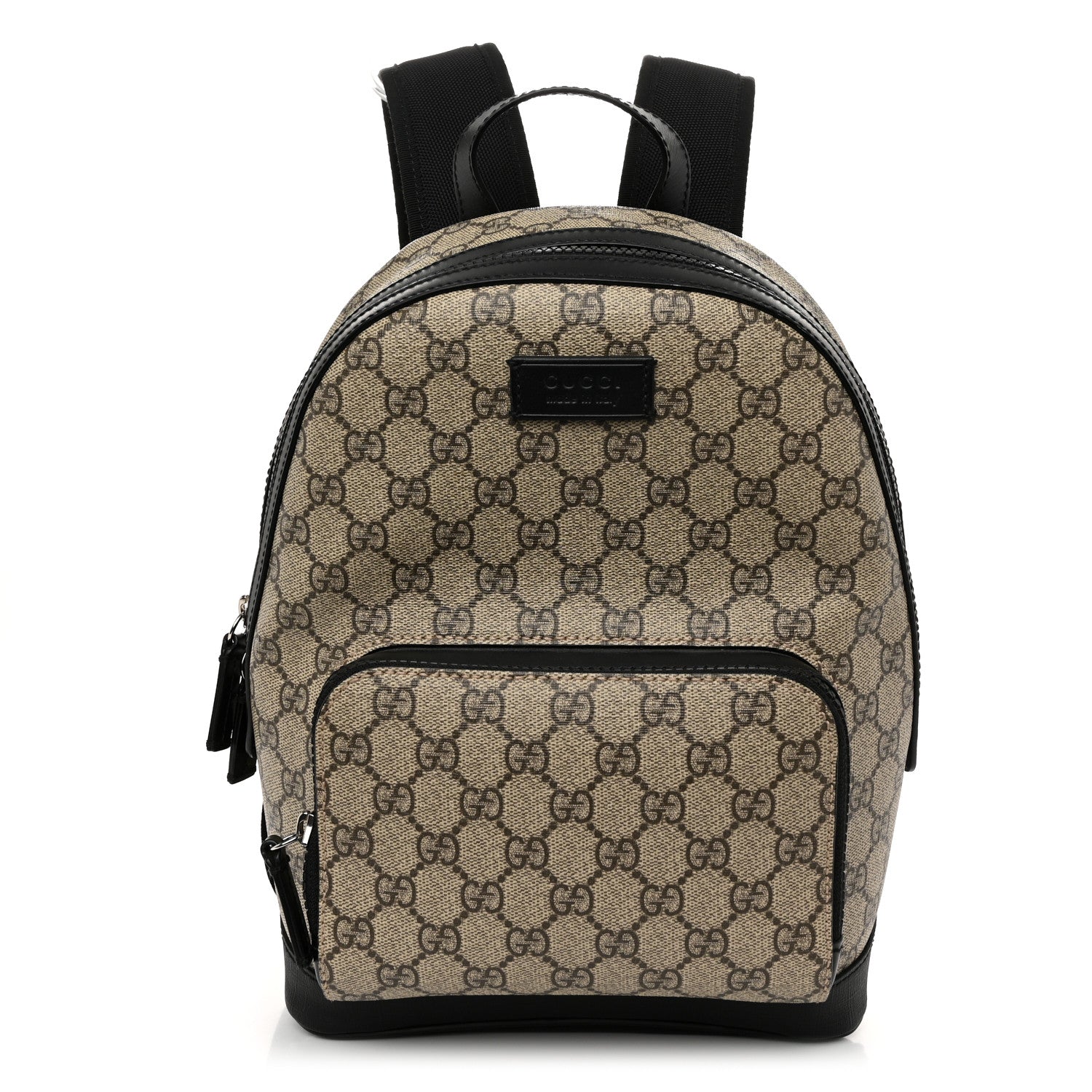 Gucci GG Supreme Monogram Small Eden Day Backpack Black 1 of 10