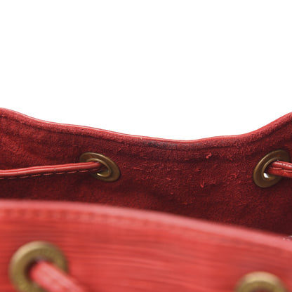 Louis Vuitton Epi Petit Noe Castillan Red 6 of 11