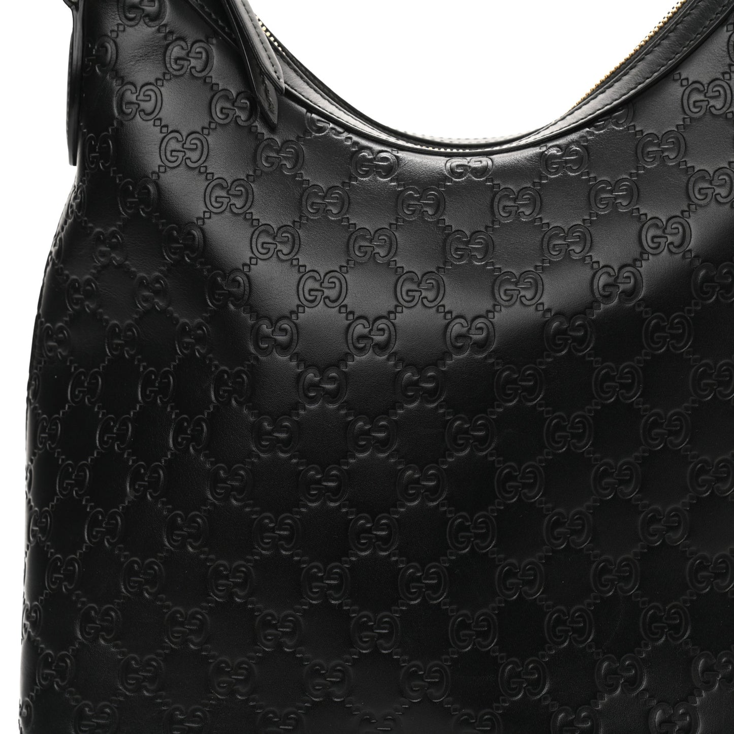 Guccissima Linea A Hobo Black