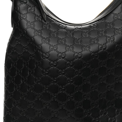 Gucci Guccissima Linea A Hobo Black 7 of 10
