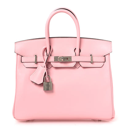 Hermes Swift Birkin 25 Rose Sakura 1 of 13