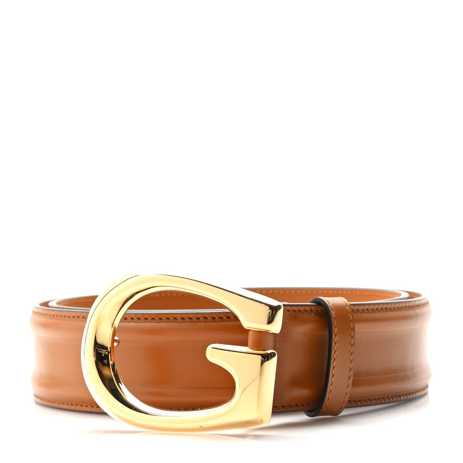 Gucci Calfskin G Buckle Belt 90 36 Light Brown 1 of 6