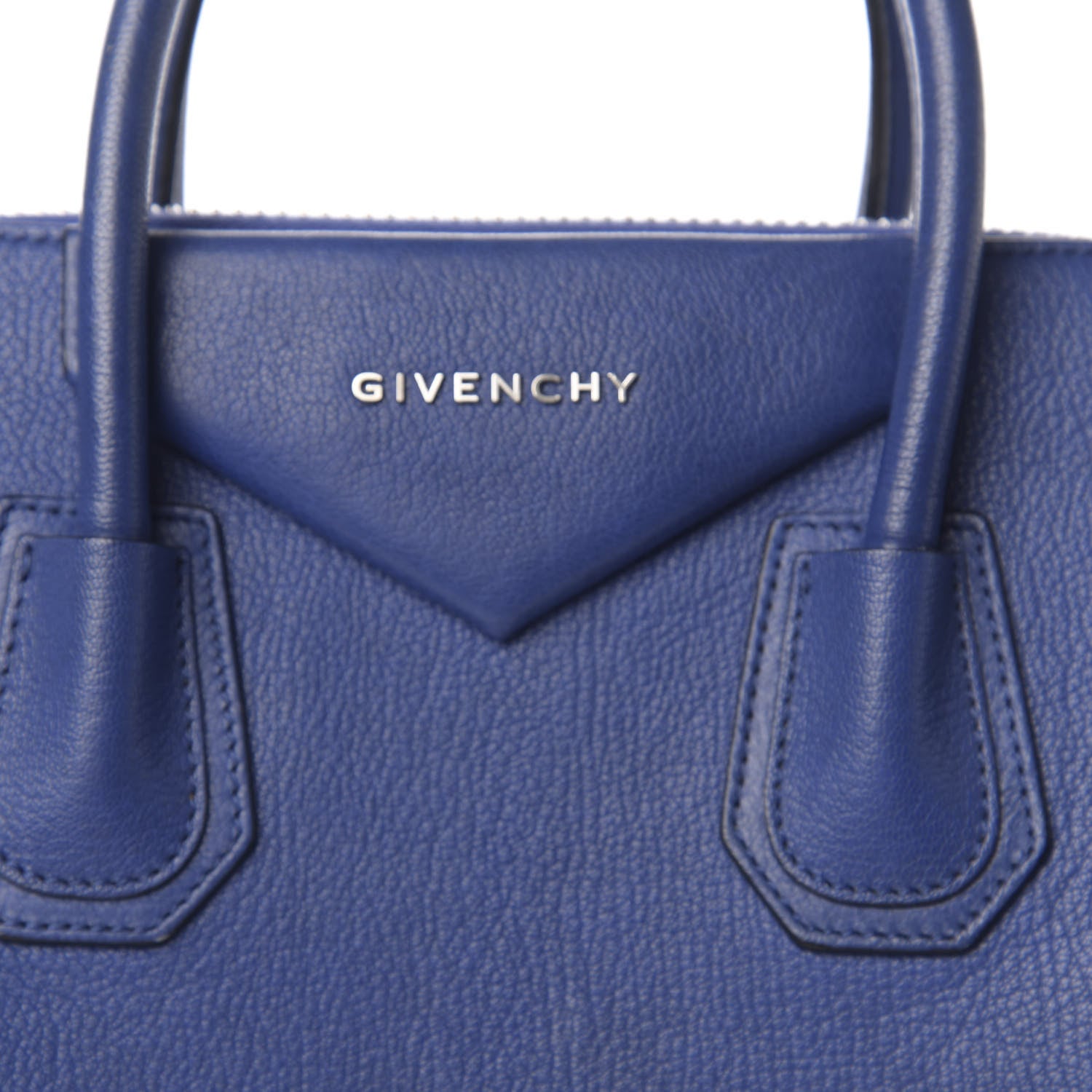 Givenchy Sugar Goatskin Medium Antigona Bright Blue 9 of 9