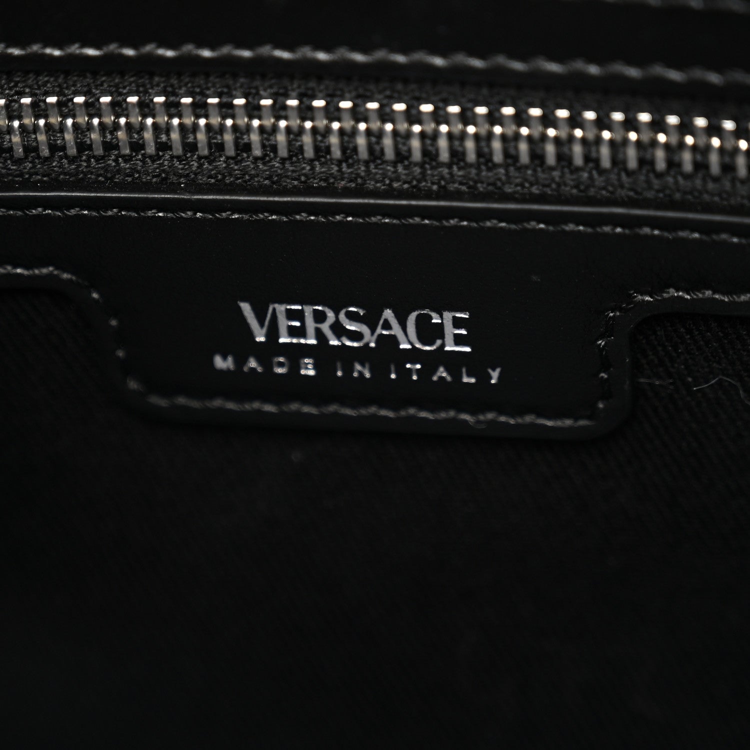 Versace Raffia Studded La Medusa Tote Beige 6 of 9
