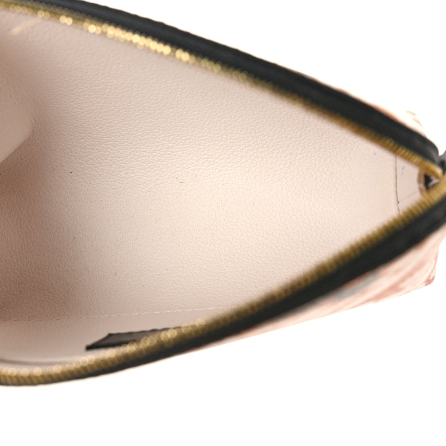 Monogram Giant Crafty Cosmetic Pouch Creme Caramel