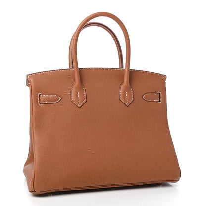 Hermes Togo Birkin 30 Gold 3 of 11