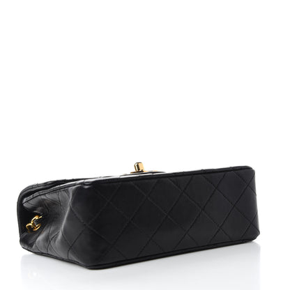 Chanel Lambskin Quilted Mini Square Flap Black 4 of 12